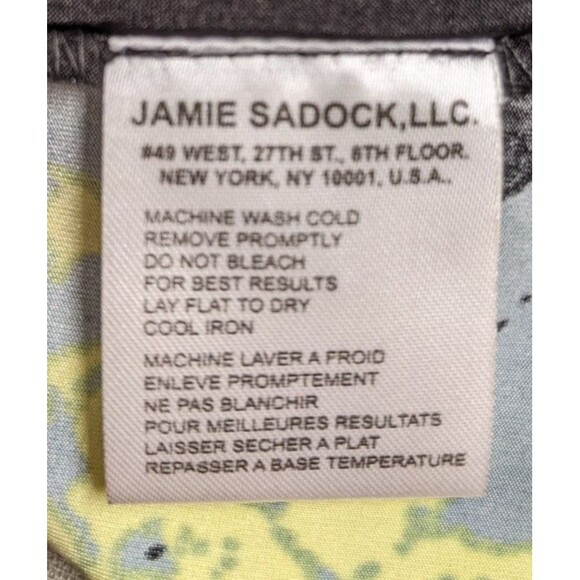 Women's JAMIE SADOCK 1/4 Zip Sleeveless Snakeskin Print Golf Dress M - Picture 14 of 14